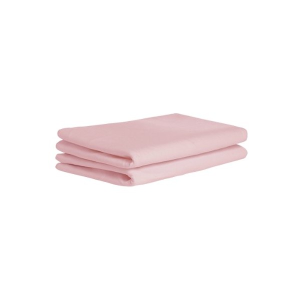 Cuddles Collection Terry Pram Fitted Sheets (Pink, Pack of 2)