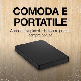 Seagate Portable 5TB External Hard Drive HDD Slim - USB 3.0 for PC Laptop and Mac (STGX5000400)