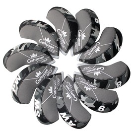 CRAFTSMAN Golf Iron Cover Wedge Cover Head Cover Camouflage (10PCS Camo)