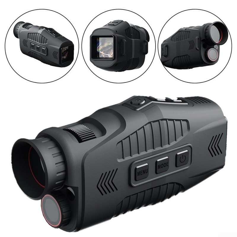 Clear and Detailed for Night Vision with Monocular Infrared for