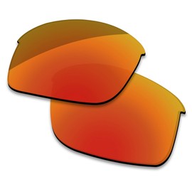Acefrog AR Beschichtete Polarisierte Ersatzgläser für Oakley Flak Jacket Sonnenbrillen - Jaffa Orange