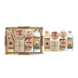 Coffret Cadeau pour Femme | Produits de Bain Camomille et Pamplemousse | Idée de Cadeau Original | Idéal Anniversaire Maman | Panier de Beauté, Soin et Bien-être | Bathe in Nature by Gloss!
