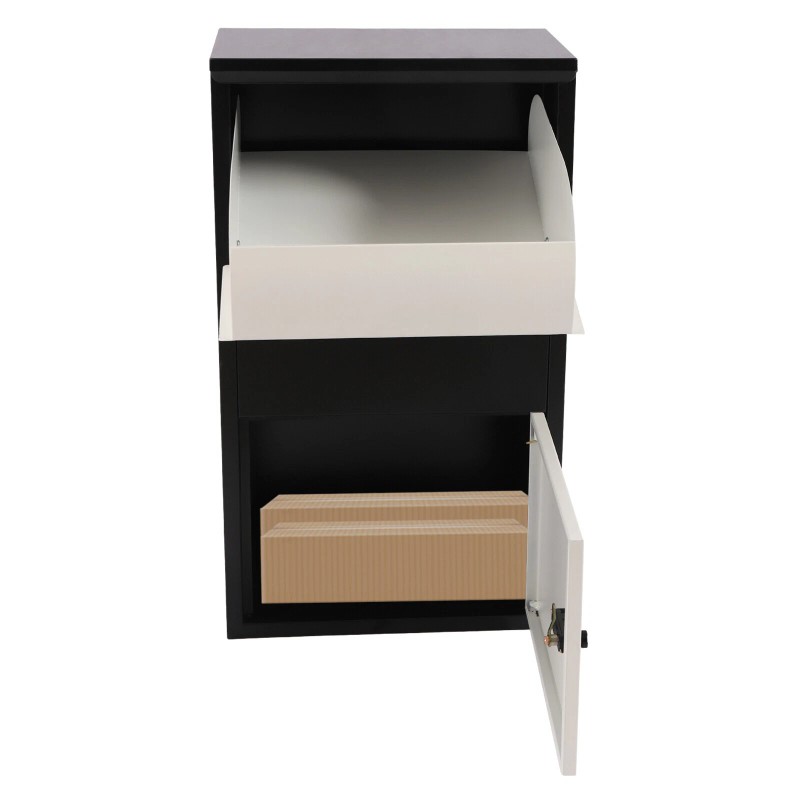Unbranded Wall Mount Locking Drop Box Steel Mailbox for Rent