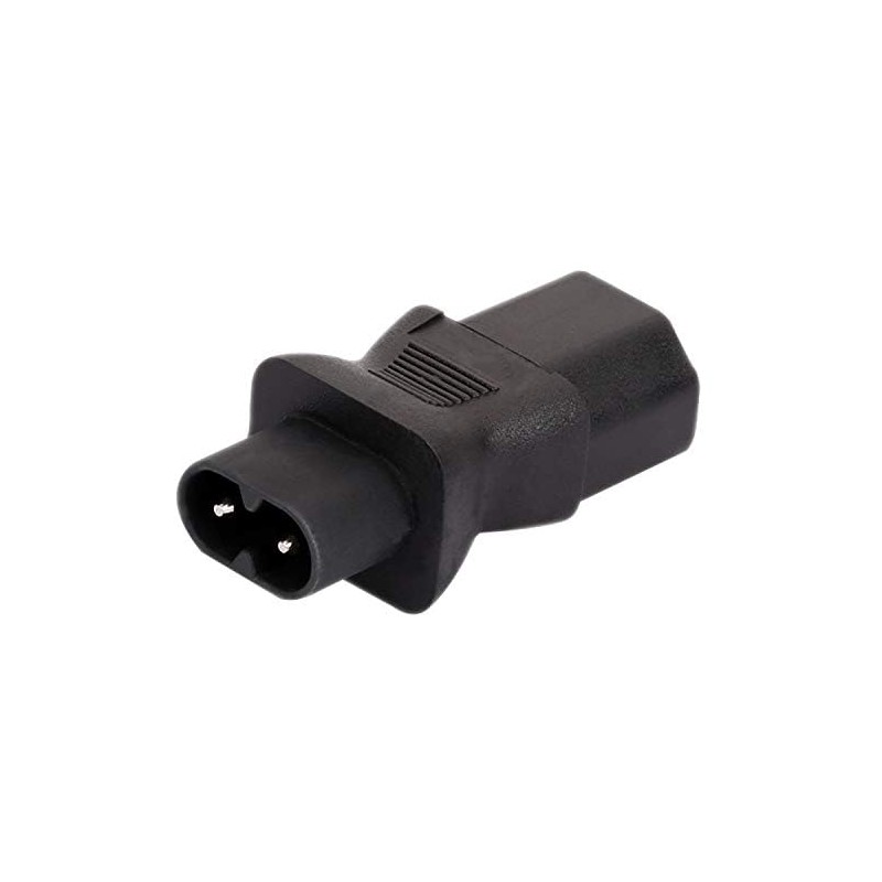 Aofan IEC 320 C8 2Pin Male to C13 3Pin Female