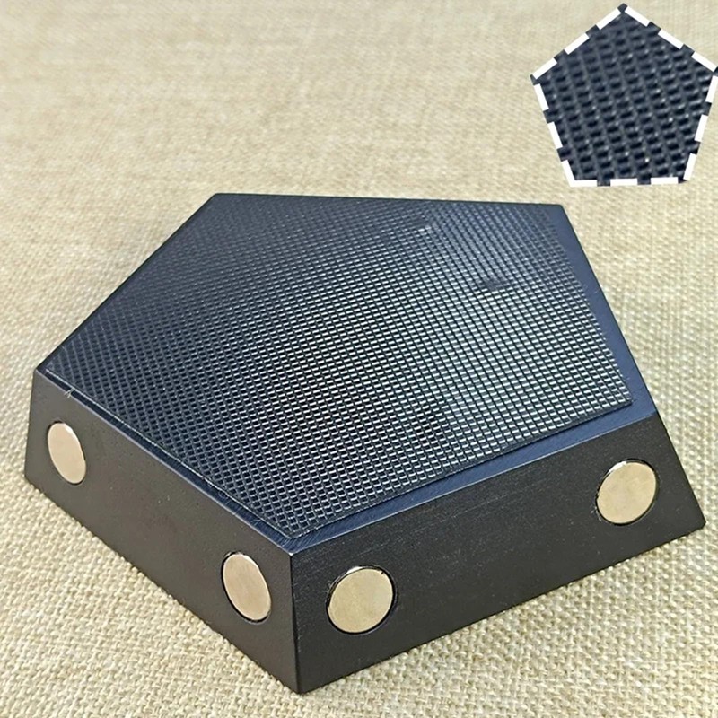 Rolling Knife Sharpener with 2 Diamond Disc and 2 Corundum
