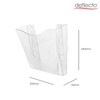 Deflecto A4 Wall Mounted Magazine File Holder - Perfect for