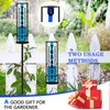 Rain Gauge Outdoor,Accurate Rain Gauges Outdoors Best Rated,Upgraded Freeze Proof
