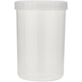 Décor Container Screw Top Container, 1L, Clear Large, 1, Piece