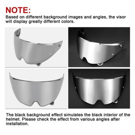 PSLER Atlas 3.0 4.0 Helmet Visor Atlas 4.0 Face Shield Atlas 3.0 Tinted Visor Replacement for Atlas 3.0 4.0,Silver