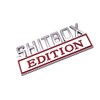 SHITBOX Edition Emblem Sticker Car Badge Replacement for RAM GMC