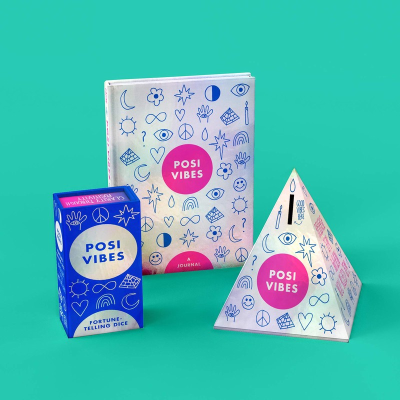 Posi Vibes Fortune-Telling Dice