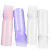 Healeved 4 Pack Hair Oil Bottle Comb Applicator for Dyeing