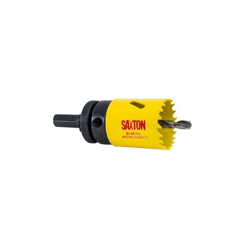 Saxton HSS Hole Saw Cutter M42 Bi-Metal 8% Cobalt Heavy