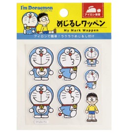 Misasa I'm Doraemon Doraemon Iron-on Patch No.1157 Fujiko Pro Blue