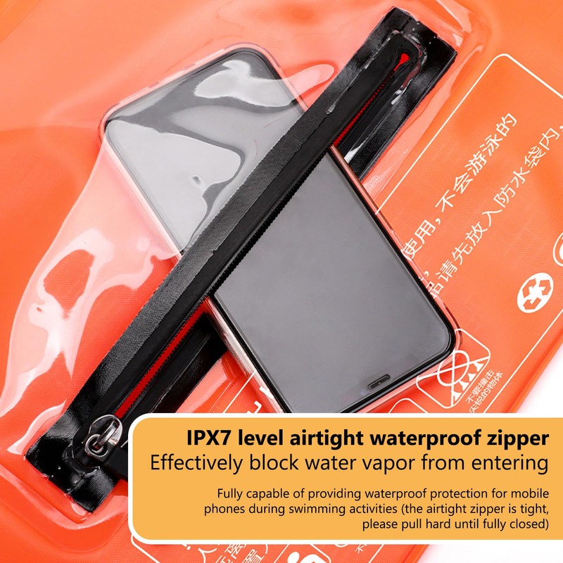 PORFOYO Schwimmboje Für Freiwasserschwimmen, Wasserdichter Trockensack Boje Schwimmen, Schwimmhilfe Erwachsene