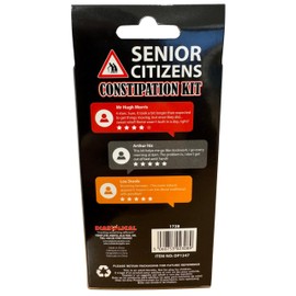Diabolical DP1347 Constipation Kit - 70th Birthday Gifts for Men, Old Man Gifts, Presents for Grandma, Old Age Joke Gifts, Gag Gifts Secret Santa, for Dad