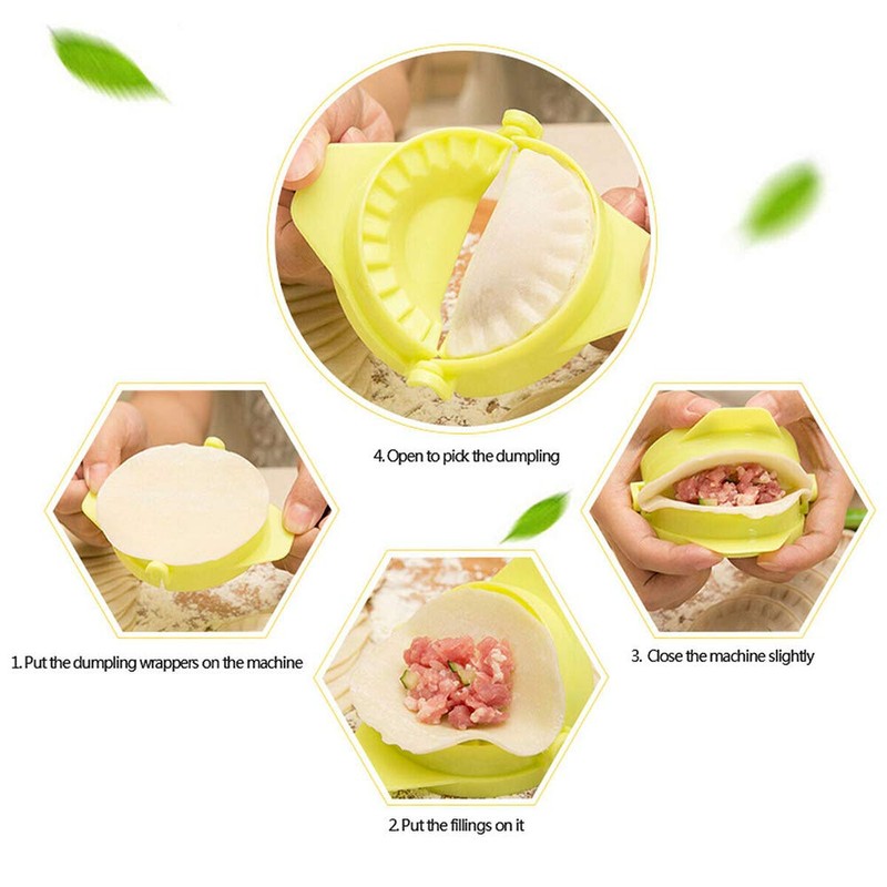 3 Pack Dumpling Mould Pasty Pastry Press Dough Dimsum Maker