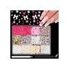 Decoracion De Uñas Acrílica 3d Lazo Flores Uñas Arte Diy