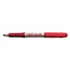 BIC GPM11RD Marking Fine Tip Permanent Marker, Rambunctious Red, Dozen