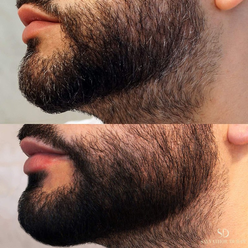 Mens Hair Dye Salvathor Duran - 20 Applications - Beard