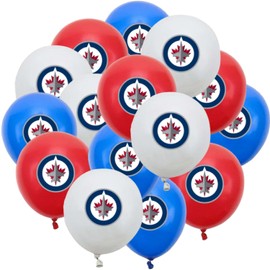 30 Pcs Jets Balloons 3 Colors 12 Inch Matte Balloons, Balloons for Hockey Themed Party Decorations, Birthday Party Balloons Decoration