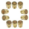 Silscvtt 10pcs Carburetor Main Jet Kits Replacement for 100 105