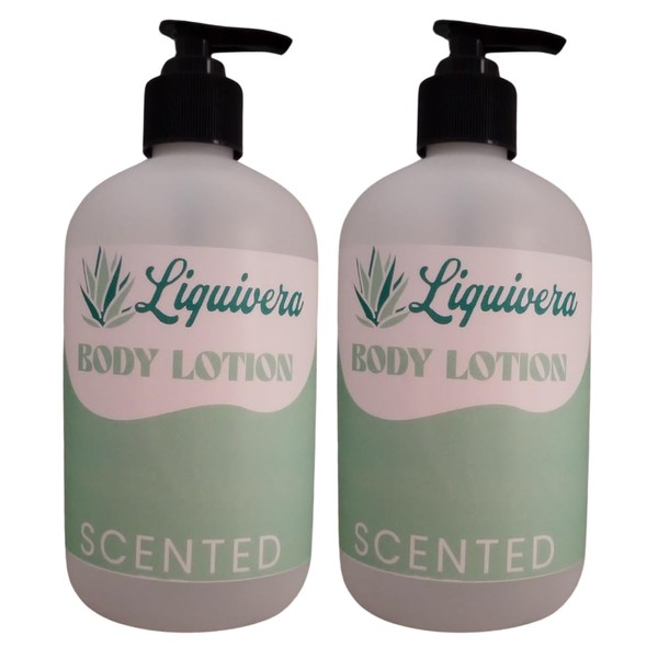 Liquivera Apple Cinnamon Iced Danish Scented Body Lotion with Aloe