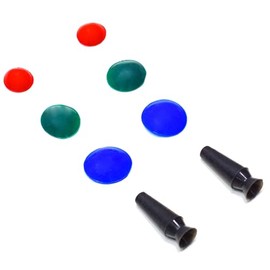 Medfort-Instruments Corneal Shield Protector, Pack of 3 Pairs, Small, Medium, Large