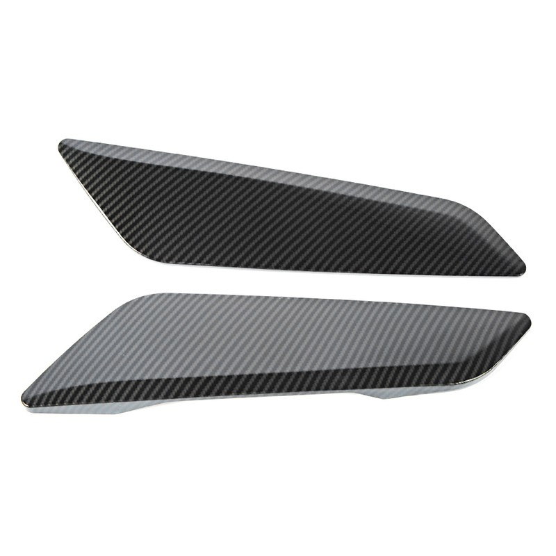 Car Fender Vents Decorative Cover Trim Carbon Fiber Style Fit