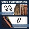 20PCS 2Inch Quick Links,3/16"Black Chain Link Connector,with Heavy Duty Galvanized