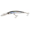 Yo-Zuri Crystal 3D Minnow Deep Diver Lure, Silver Black, 5-1/4-Inch