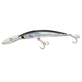 Yo-Zuri Crystal 3D Minnow Deep Diver Lure, Silver Black, 5-1/4-Inch