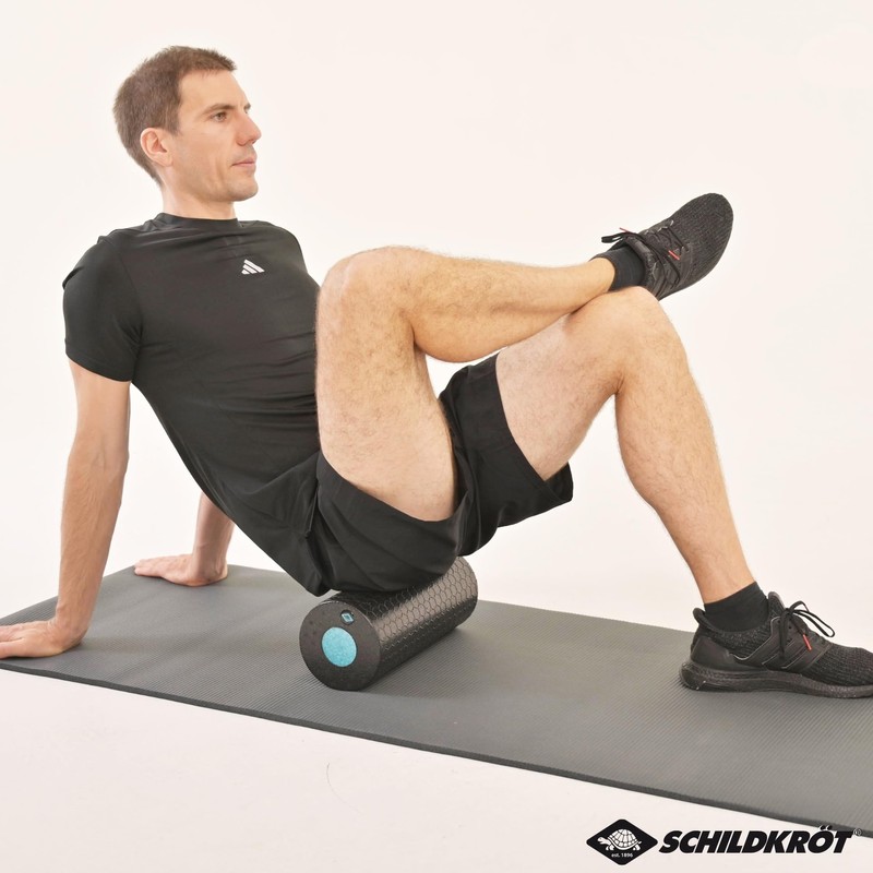 Schildkröt 2-in-1 massage roller, 2-piece self-massage set with removable core,