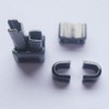 2 Sets Gun Metal #8 Metal Zipper Head Box Sliders