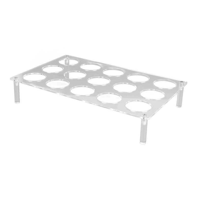 2 Set 15 Slots Flat Countertop Coffee Pod Holder Flat