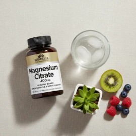 Citrato De Magnesio Windmill 400mg - 60 Tabletas                                                                                                      