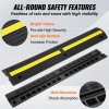 4 Pcs 39 In Speed Bump Floor Cable Protector Ramp
