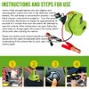 Jumper Cables Adapter for Ryobi 18v Battery Jump Starter, for