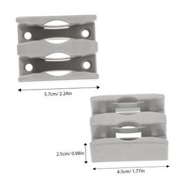 Operitacx 2stücke Verstellbarer Duschtür Stopper Und Führung Für Schiebetüren Installieren Geeignet Für Verschiedene Von Duschkabinen Optimiert Das Erscheinungsbild Tür