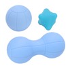 Massage Ball Set 3 Different Silicone Massage Balls for Deep