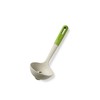 Lekue Sauce Roller Kitchen Ladle, Green/White