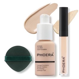 Bases Maquillaje Corrector Líquido Base Líquida Natural Cobertura Total Control Grasa Multiusos Acné Ojeras A101 101