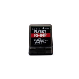 FLYSKY FS-R4P Receiver 2.4GHz 4 Channels Receiver with Single Antenna PWM Output for Transmitters with ANT Protocol FS-G7P ST8 Remote Control Car Boat