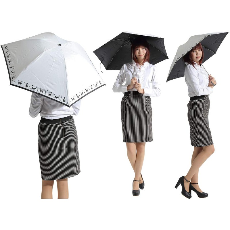 Lightweight Folding Umbrella, For Both Sunny and Rainy Weather, UV