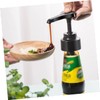 Mobestech 2pcs Black Pump Head for Oil Consumption Bottle Versatile