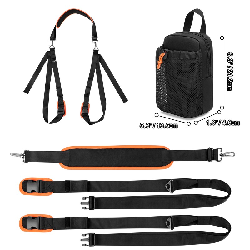 [GOBUROS] Surfboard Strap Carrying Shoulder Surfboard Kayak Carrying Strap Board