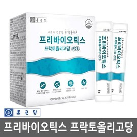 Jongkundang 종근당 프리바이오틱스 프락토올리고당 30포 Jongkundang Prebiotics Fructooligosaccharides 30 Sachets