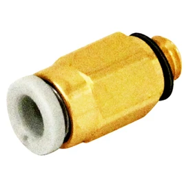 SK11 One-Touch Pipe Fitting Straight Union for 0.2 inch (4 mm) Hose KQ2H04-M5A