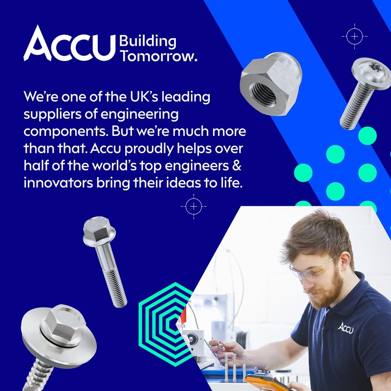 Accu - M7 x 14mm Form A Flat Washers (DIN