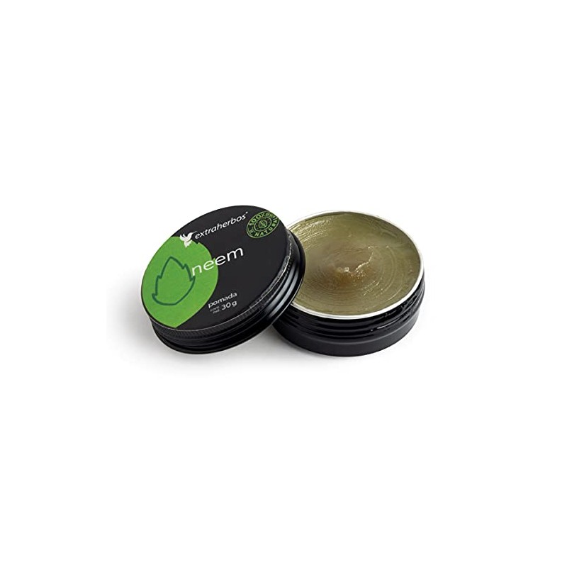 Extraherbos Pomada de Neem 100% Natural, 30g - Para cicatrices